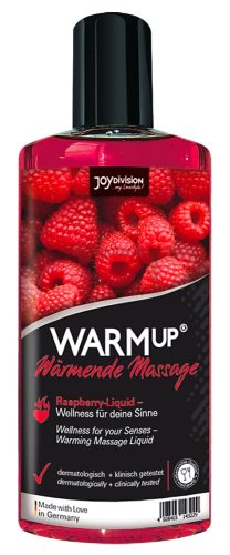 Joydivision, Warming Raspberry Flavoured Massage Lubricant 150ml, Himbeere - Amorana