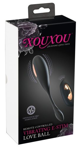 XOUXOU, Reizstrom-Liebeskugel mit Fernbedienung