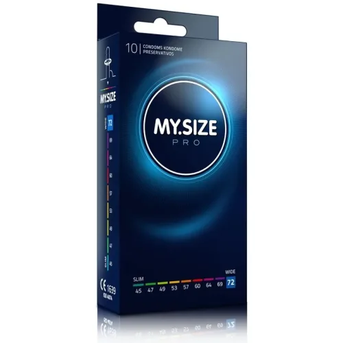 My.Size, MySize -  MY.SIZE PRO 72 10er Kondom, 10 Stück