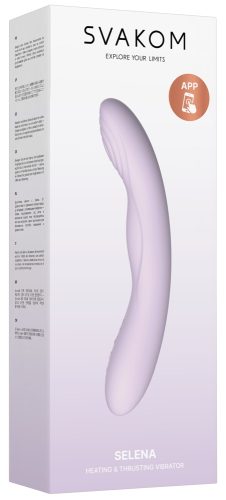 SVAKOM, Stoßvibrator ?Selena? mit Wärmefunktion