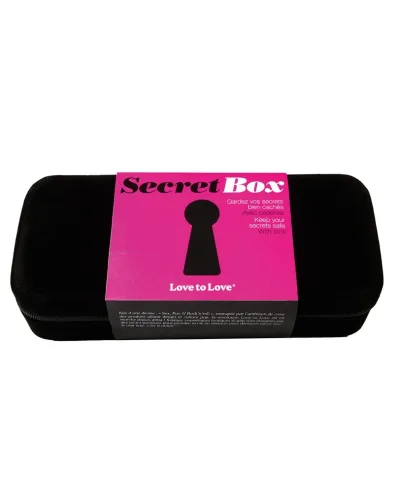 Love-to-Love, Love-to-Love - Secret Box Sextoy Bag - Samt Satin