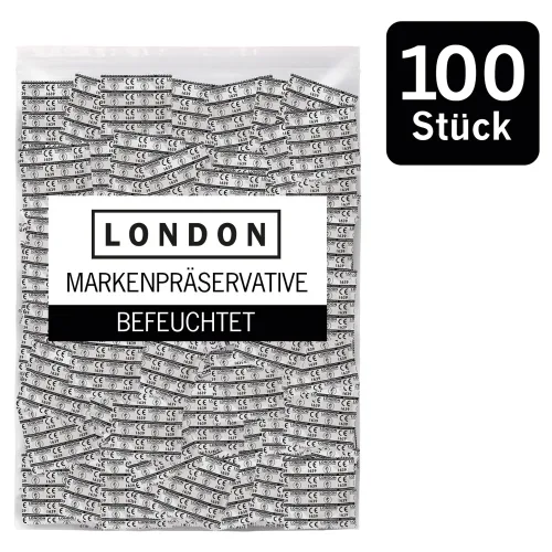 London, London - Q600 Feucht, 100 Stück, Transparent