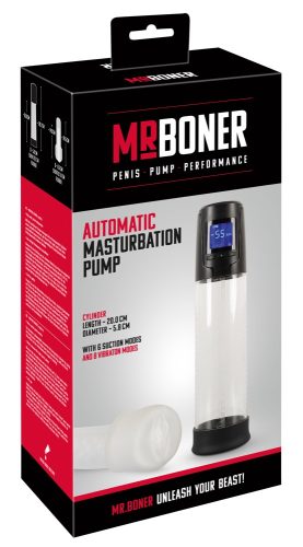 Mister Boner, Penispumpe ?Automatic Masturbation Pump? inklusive Vibro-Vagina-Sleeve