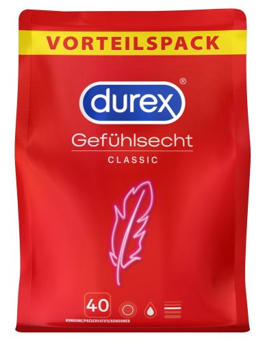 Durex, Durex Gefühlsecht Classic Kondome (40 Stk)