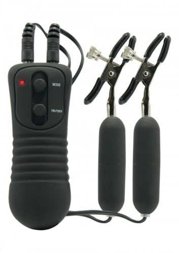 Fetish-Fantasy-Series, Nippelklammern ?Vibrating Nipple Clamps?, 3 Vibrationsmodi