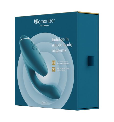 Womanizer, Duo 2 Petrol, Grün - Amorana