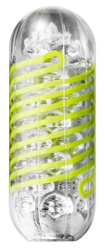 TENGA, Tenga Spinner Manual masturbator with suction effect[Green], Shell - Amorana