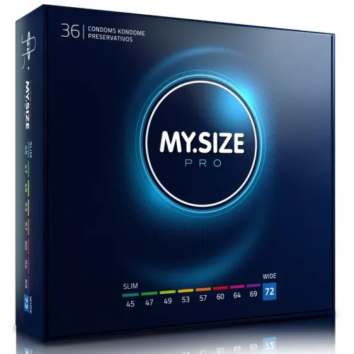 My.Size, MySize -  MY.SIZE PRO 72 36er Kondom, 36STK