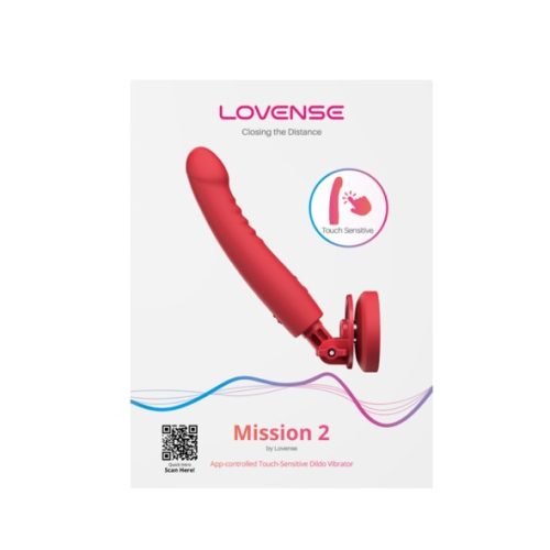 Lovense, Lovense Mission 2 Vibrierender Dildo mit Saugnapf und Touch-Sense-Technologie