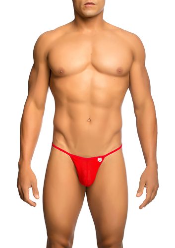 undefined, MOB Sheer T-Back Thong Black