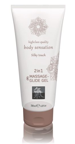 Hot Shiatsu, Massage- und Gleitgel ?2in1 Silky Touch?