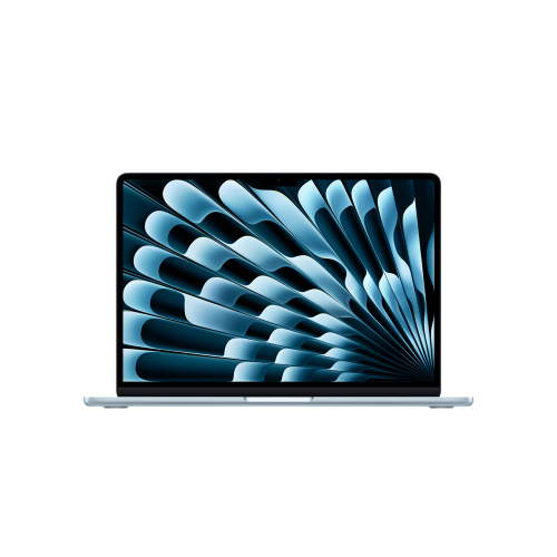 Apple, Apple MacBook Air 2025 [13", M4 Chip, 16 GB RAM, 256 GB SSD, 8-Core GPU, Sky Blue, MC6T4SM/A] MacBook Air 13" – blue sky