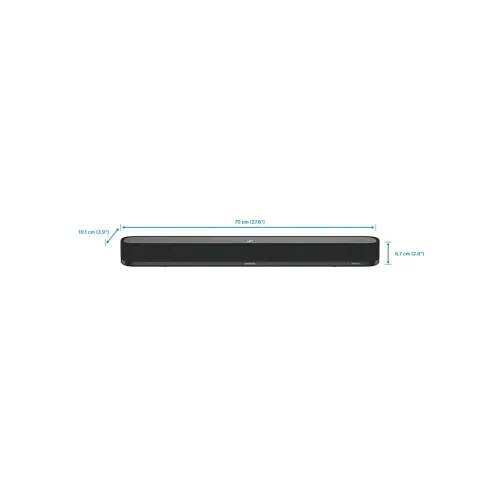 Sennheiser, SENNHEISER AMBEO Mini, Soundbar, Schwarz