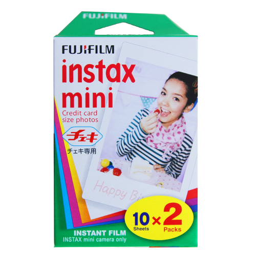Fujifilm, FUJIFILM Sofortbildfilm "Instax Mini Film Doppelpack"