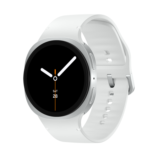 Samsung, Samsung Galaxy Watch8 (44mm, LTE, Silver) Smartwatches – Samsung Galaxy Watch 8 – silber