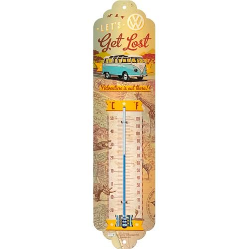 TFA Dostmann, TFA Dostmann NOSTALGIC ART VW Bulli Thermometer Gelb 12.2060.11