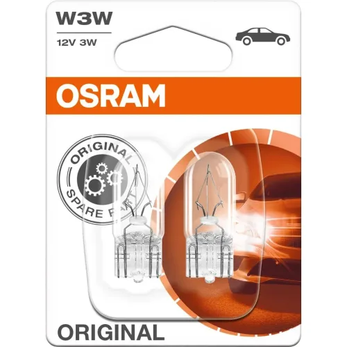 Osram Automotive, Osram Automotive 4062172395847 Signal Leuchtmittel Standard W3W 3 W 12 V