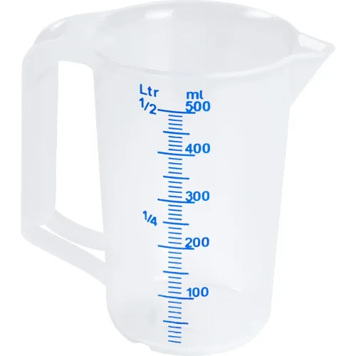 Hünersdorff, Hünersdorff 935000 Messbecher 500 ml Polypropolene (PP)