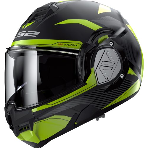 LS2, LS2 FF906 Advant Revo Helmet - matt black fluo yellow