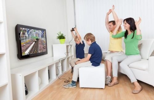 Spielkonsolen mit Bewegungssensoren