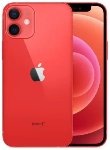 Apple iPhone 12 mini 64GB Rot  - sehr guter Zustand mit OVP und Ladekabel Lightning (Trade)