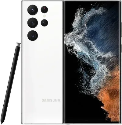 Samsung Galaxy S22 Ultra 256GB Phantom White  - guter Zustand mit OVP und Ladekabel (Trade) und S Pen