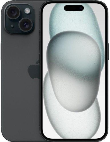 Apple, Apple Smartphone "iPhone 15" schwarz