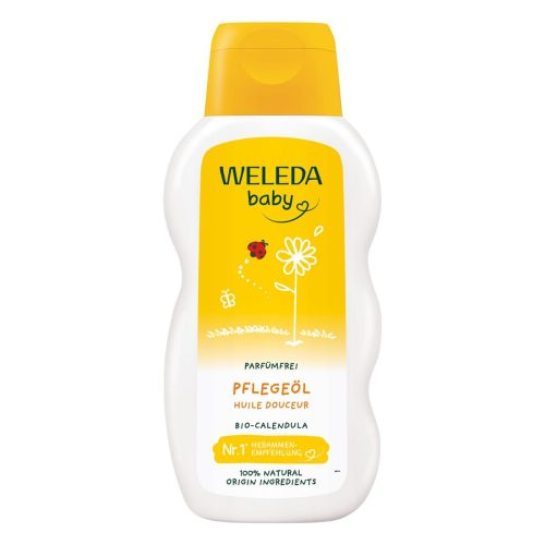 Weleda, Weleda Calendula Pflegeöl Parfümfrei Babycreme & Öle 200 ml