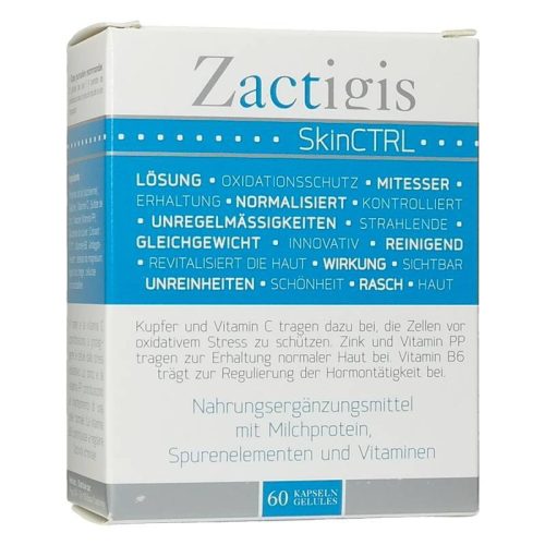 CosmeTec, Zactigis SkinCTRL Milchprotein-Kapseln (60 Stk)