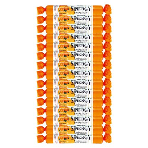 SINERGY, SINERGY Traubenzucker Orange + Vitamin C (15x40g)