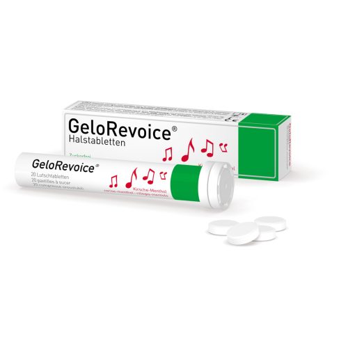 GeloRevoice, GELOREVOICE Halstabletten Kirsche-Menthol 20 Stk