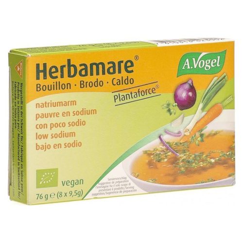 A. Vogel, A. Vogel Herbamare Bouillon Plantaforce natriumarm Würfel (8 x 9.5g)