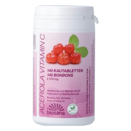 biosana, biosana Acerola Vitamin C Tablette (140 Stück)