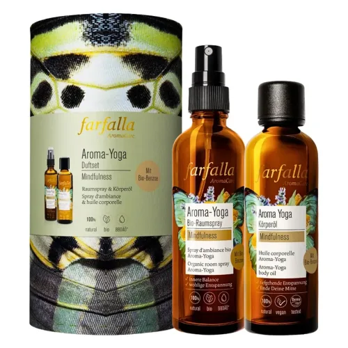 farfalla, Farfalla Duftset Aroma-Yoga Mindfulness (2-teilig)