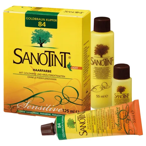 Sanotint, Sanotint Sensitive Haarfarbe 84 dunkelblond (125ml)