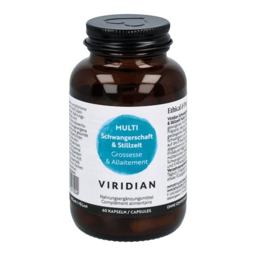 Viridian Nutrition, Viridian Schwangerschaft & Stillzeit MULTI Kapseln (60 Stk)