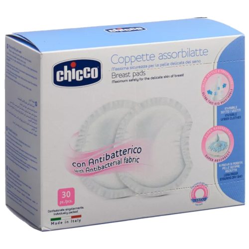 Chicco, Chicco Stilleinlage leicht und sicher antibakteriell (60stk)