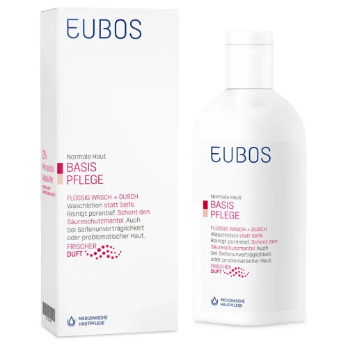 Eubos, EUBOS Seife liquid parfümiert rosa Flasche (200ml)