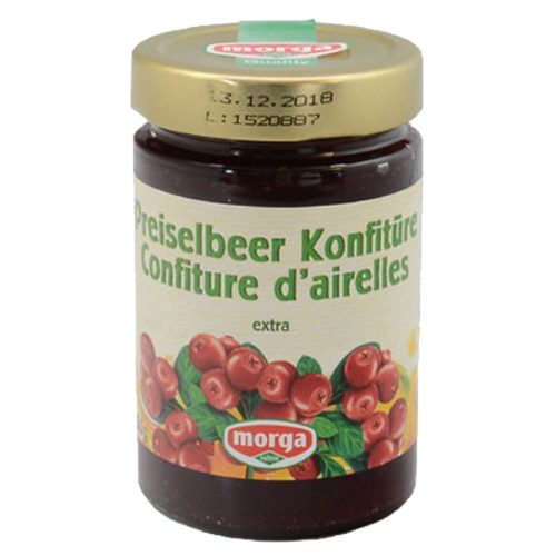 morga, Morga Preiselbeer Konfitüre (350g)
