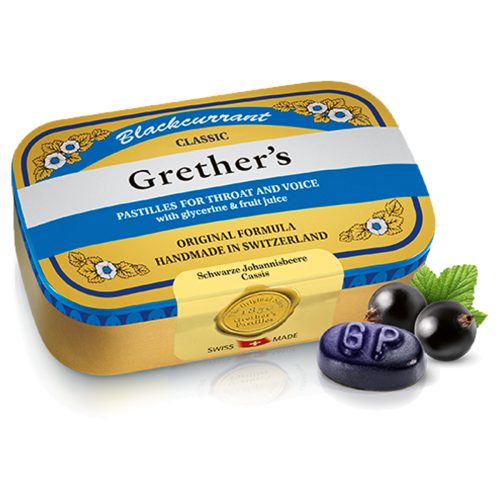 Grether's, Grether's Pastilles Blackcurrant (110g)