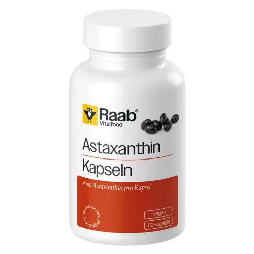 PDM to be maintained, Raab Vitalfood® Astaxanthin Kapseln