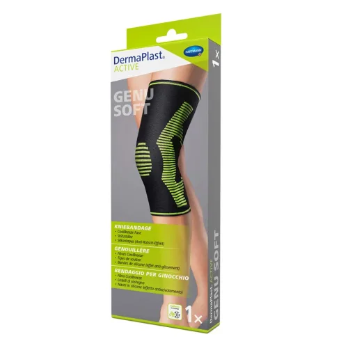 DERMAPLAST, DermaPlast Active Genu Soft plus Kniebandage Size 4 (1 Stk)
