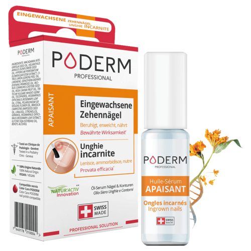 PODERM, Poderm Huile Sérum Ongles Apaisante (8ml)