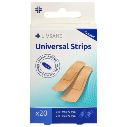 Livsane, Livsane Classic Universal Pflaster Strips (20 Stk)
