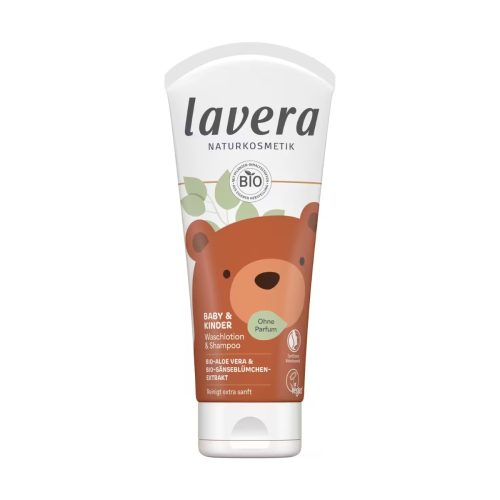 Lavera, Lavera Baby & Kinder Waschlotion & Shampoo (200ml)