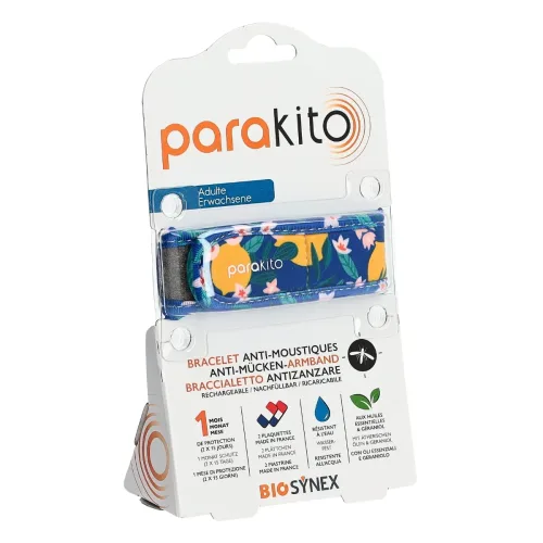 parakito, parakito Mückenarmband Erwachsene Fun Zitrone (1 Stk)