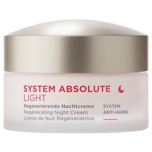 Annemarie Börlind, ANNEMARIE BÖRLIND SYSTEM ABSOLUTE Light Nachtcreme 50 ml