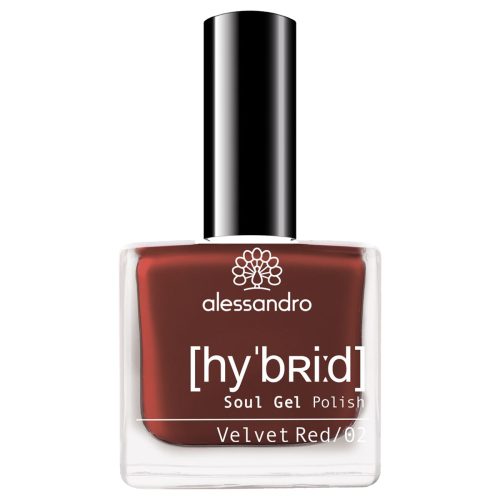 Alessandro, Alessandro Hybrid Nagellack 8 ml Velvet Red