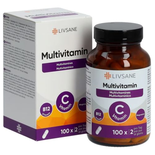 Pharmapost AG, Livsane Multivitamin - Vitamin C, B12 & Magnesium