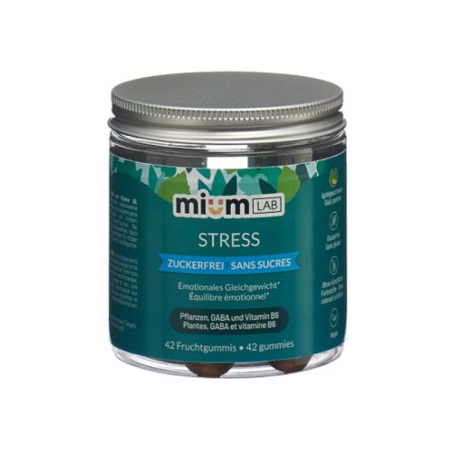 miumLAB, miumLAB Gummies Stress (42 Stk)